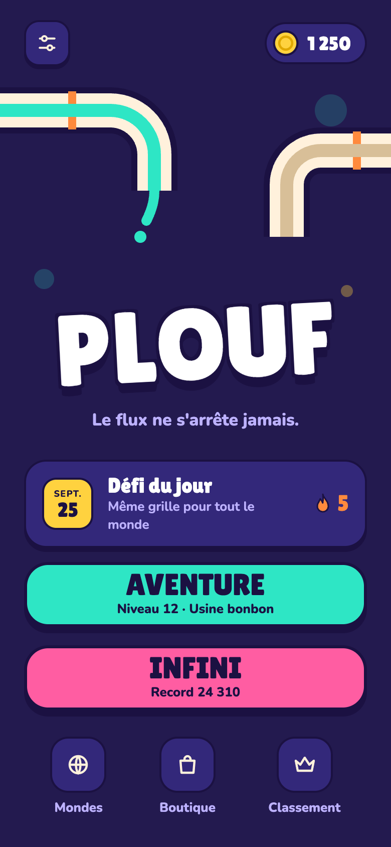 Plouf — capture 2